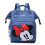 (4) Large Mummy Baby Diaper Nappy Minnie Backpack UK 6