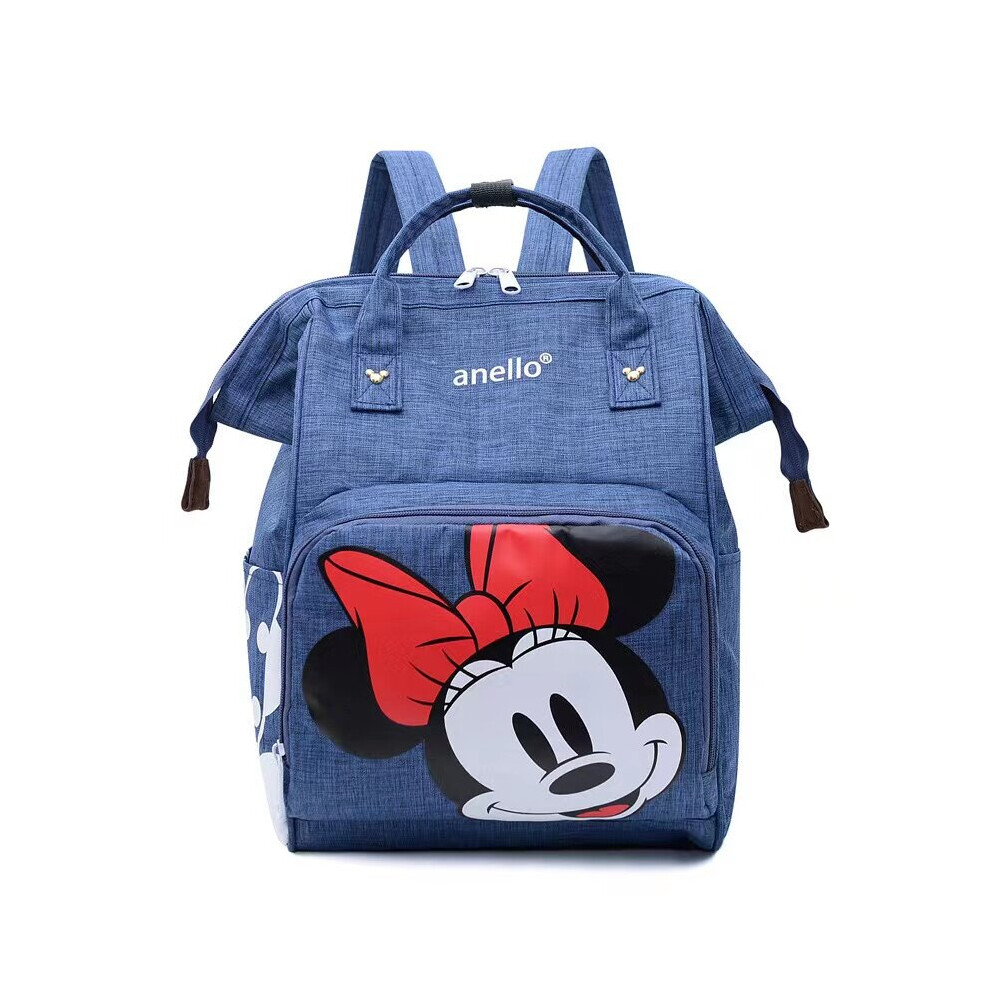 (6) Large Mummy Baby Diaper Nappy Minnie Backpack Uk Xurikcoo