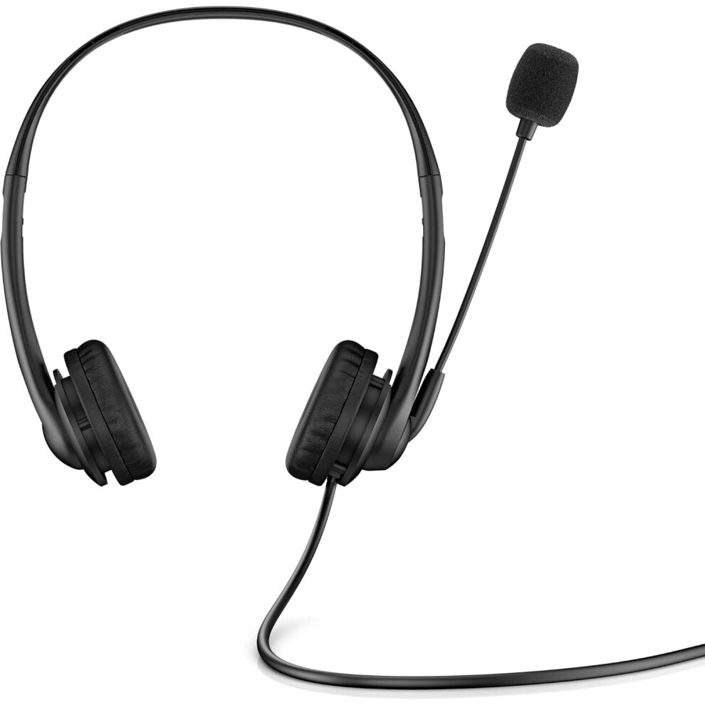 HP Stereo Headset 3.5 M Jack With Boom Mic