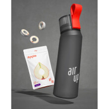 (Charcoal Grey) 600ml Air Up Water Bottle incl. 3 Flavoured Pods