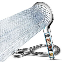 MEKO Hard Water Filter Shower Head, 15 Stage Shower Filter 3 Spray Modes High Pressure Shower Heads, Residual Chlorine Remove Shower Filter