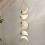 C9GA Acrylic Moon Phase Wall Hanging Mirror Boho Style Art Decorative Mirror 3