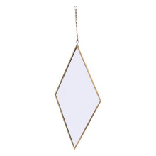 Nordic Rhombus Wall Hanging Mirror Dressing Table Makeup Mirrors Bathroom Bedroom Decoration