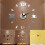 Modern DIY Wall Clock 3D Mirror Surface Sticker Removable Home Office Room Decor Mirror Wall Clock Home Decor 4