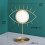 Nordic Portable Desktop Mirror Eye Pattern Detachable Bathroom Dressing Table Multifunction Creative Beauty Makeup Tool Mirror 1