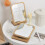 Makeup Mirror Wooden Student Dormitory Table Erasable Pen Home Decoration 3p????? INS Tyle Fixed Angle 3