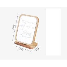 Makeup Mirror Wooden Student Dormitory Table Erasable Pen Home Decoration 3p????? INS Tyle Fixed Angle