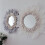 Eye-catching Feather Wall Decor Wall Mirror Decor Easy Installation Anti-deform Feather Wall Decor 1