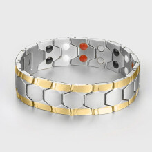 Adjustable mens magnetic therapy weight loss bracelet female ins non-fading abdominal muscle training bracelet