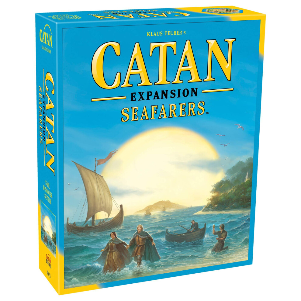 (Expansion Seafarers) Catan Seafarers Adventure Board Game Expansion for Adults and Family