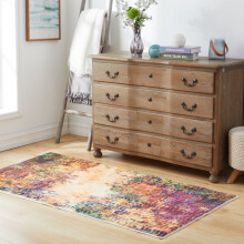 (80 X 150 cm, Vibrant) Traditional Large Rugs Indoor Outdoor Carpets & Floor Door Mats