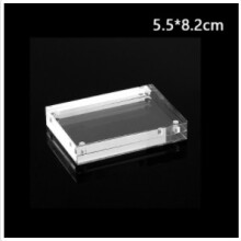 Acrylic Clear Photo Frame Collection Photo Right Angle Protector Creative Crystal Photo Frame Bedroom Deck Decoration