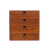 Living And Home Rustic 4-Drawer Wooden Organizer Box 5
