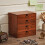 Living And Home Rustic 4-Drawer Wooden Organizer Box 1