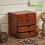 Living And Home Rustic 4-Drawer Wooden Organizer Box 2