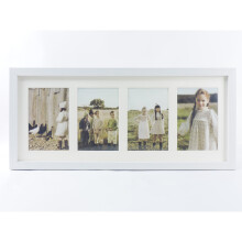 Multiple photo frame with paspartu for 4 photo collage 10x15