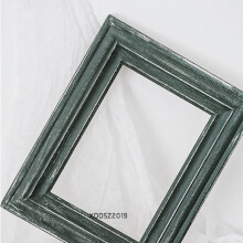 Retro European Photo Frame Wooden Decorative Painting Frame Creative Wall Hanging Vintage Rectangle Home Art
