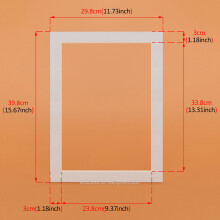 White/Black 16 inch Photo Mats Rectangle/A4/Oval/Square/Circle Paperboard Mounts For Picture Frame Passe-Partout Decor 12PCS/Lot