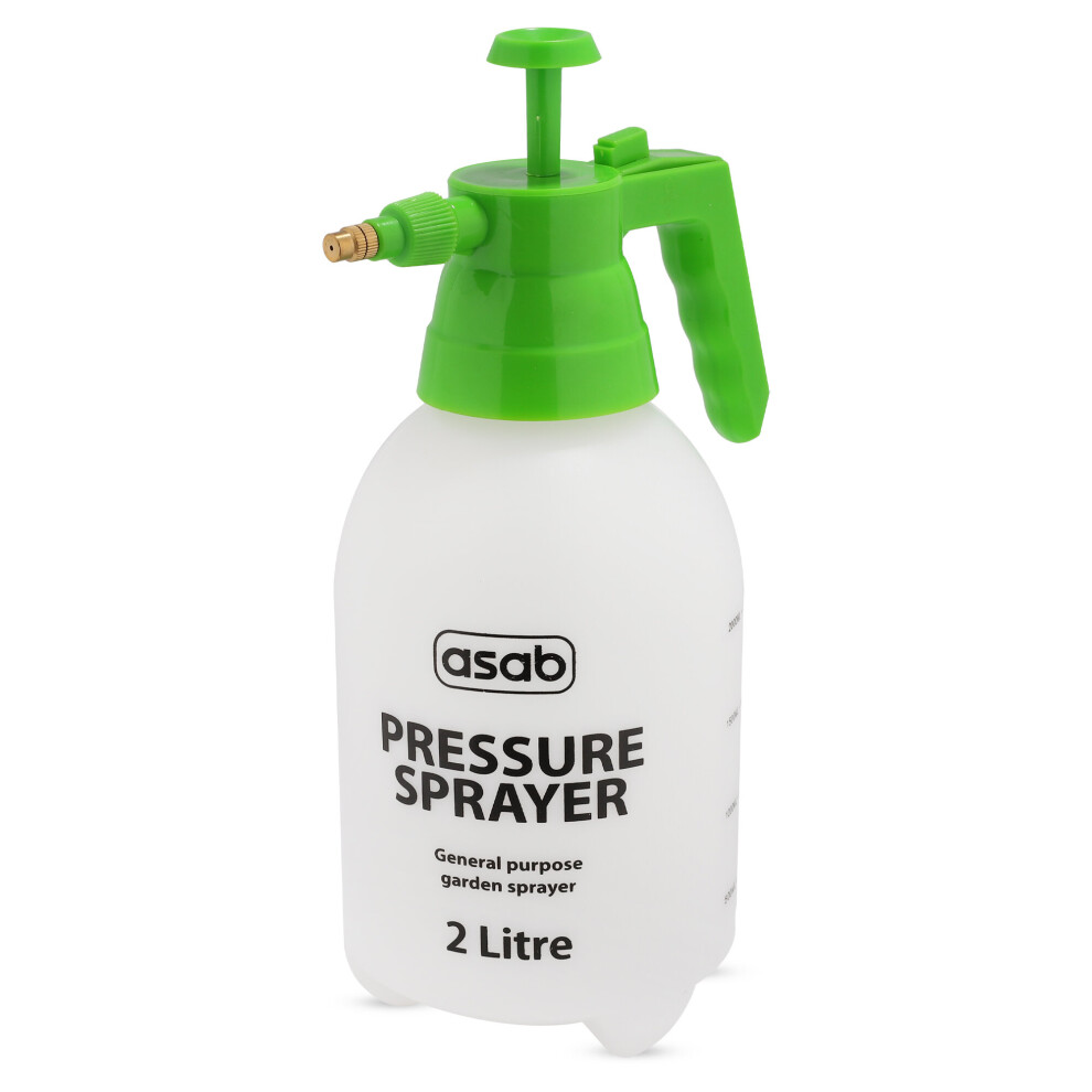 2L Garden Pressure Sprayer Portable Hand Pump Weed Killer