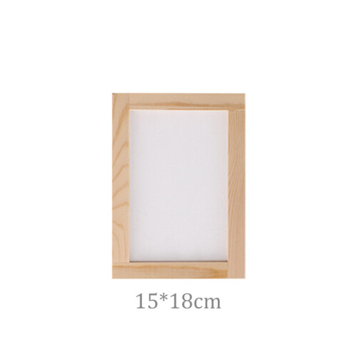 Multi-size Paper Making Mould Frame DIY Papermaking Paper Making Screen Embroidery Handcraft Mesh Mold