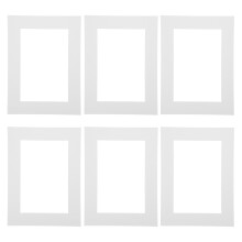 30pcs Pre-Cut Mat Board Show Kit for Photo Frame Artwork Frame Cardboard