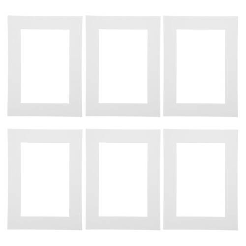 30pcs Pre-Cut Mat Board Show Kit for Photo Frame Artwork Frame Cardboard