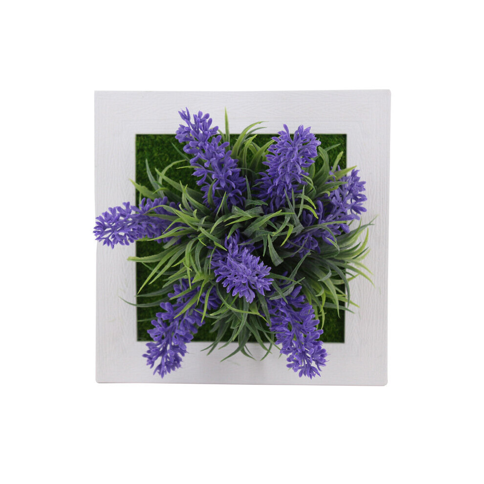 Modern Pastoral Simulation Succulent Plants Potted Photo Frame Wall Decoration Artificial Flowers Plant Wall Home Decoration-image-OPC-PCFVD7D-NEW