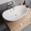 Affine Countertop Basin Gloss White - 620 x 360mm 2