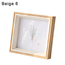 Picture Holder Resin Square Anti-deform Photo Picture Holder Lightweight Wear-resistant Picture Frame