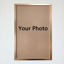 Aluminum Metal Pictures Frame Wall Mounting Photo Frame Wall Hanging With Plastic Glass For Poster Frame 20x30cm 30x40cm 40x60cm