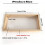 Shadow Photo Frame Wooden Double-Sided High-Definition Acrylic Storage Box DIY Display Box 4