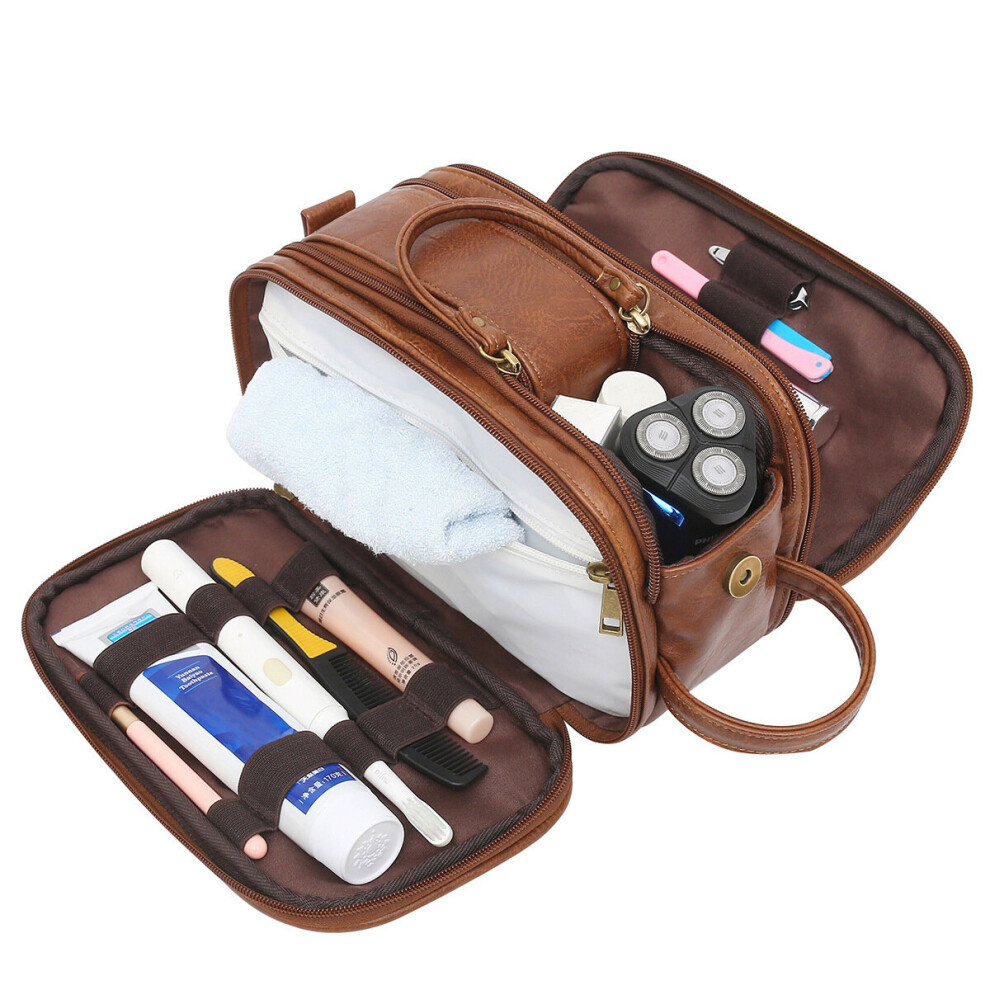 portable-leather-storage-bag-travel-cosmetic-toiletry-bag-waterproof