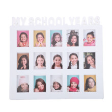 Frame Photo School Picture Collage Years Keepsake Student Memories Display Days Graduation Celebrate Tabletop Milestones Growth