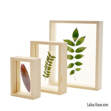 Solid Wood Photo Frame Family Photo Picture Holder Storage Photo Frames For Picture Wall Decoations For Household DIY Ornament
