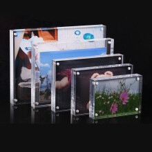 Six Sizes Christmas Gift Acrylic Clear Photo Frame Creative Crystal Picture Frame Bedroom Deck Decor