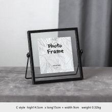 European Geometric Photo Frame Decoration Modern Iron Art Picture Frame Creative Photo Decoration Table Decoration