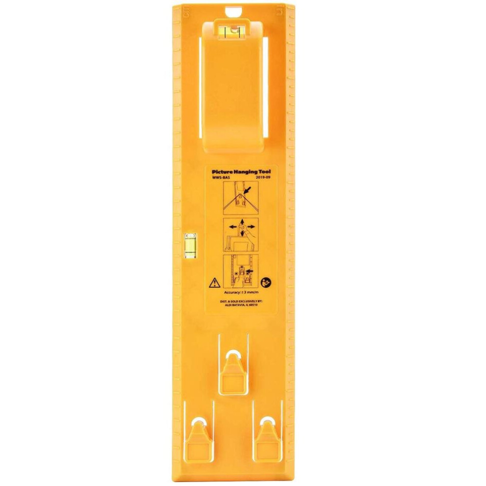 Photo Frame Ruler Spirit Level Angle Gauge Finder Picture Hanging Kit Measuring Ruler For Hanging Picture 885665709068