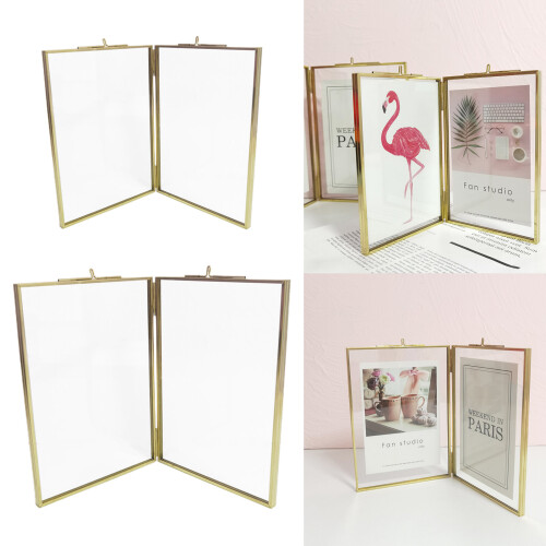 Picture Frame Double Sided Photo Frames Specimen Display Holder 6inch 1