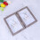 4x6 Inch Wooden Picture Frame Double Rectangular Photo Frame (Light Grey) 7