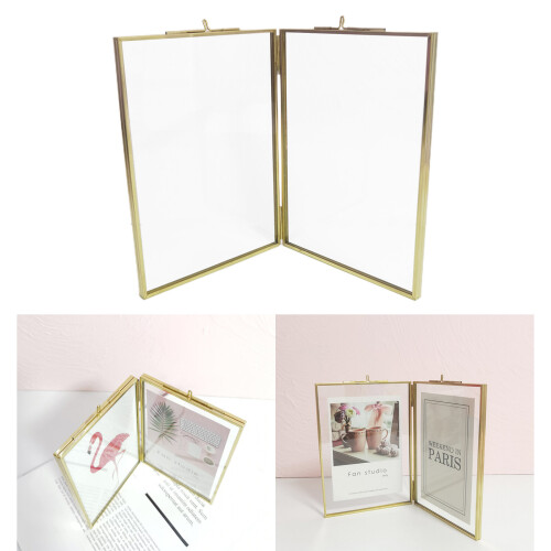 Picture Frame Double Sided Photo Frames Specimen Display Holder 6inch 2