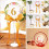 16Pcs 5/7.5/10/15cm Clear Acrylic Sheets 0.08inch Thick Plastic Disc Round Panel 4