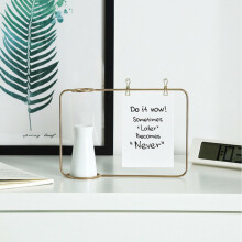 Home Decor Picture Frame Creative Iron Stand Postcard Clip Holder Family Photo Frame Modern Decor