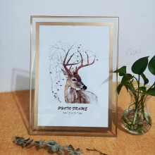 Crystal Picture Frame Classic Minimalist Desktop Photo Frame For Pictures Frames For Wall Crystal Glass Frame