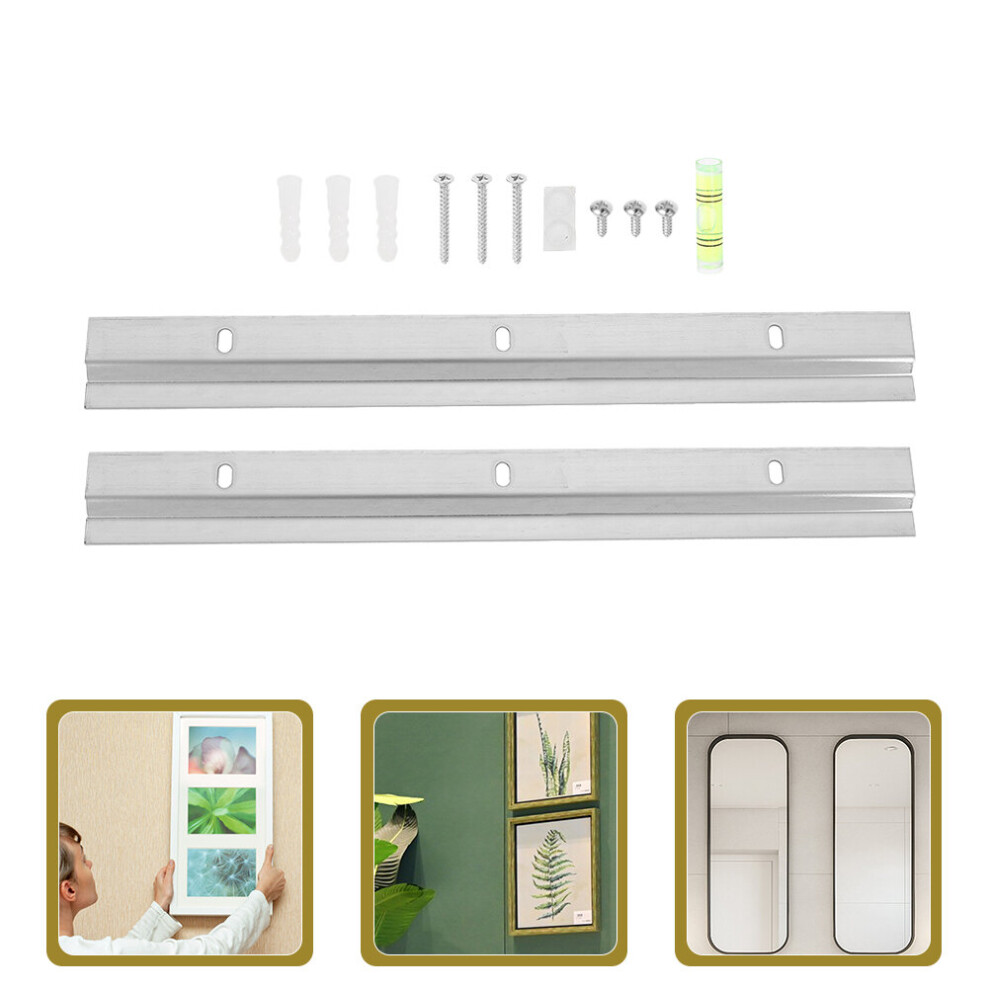 Cleat Hanger Hanging Picture Mirror French Zbracket System Wall Frame Photo Kit Mounting Bar S Brackets 885665711320