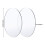 16Pcs 5/7.5/10/15cm Clear Acrylic Sheets 0.08inch Thick Plastic Disc Round Panel 6