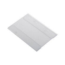 Flat A4 A5 A6 A7 Pvc Flexible Rigid Museum Label Holders Paper Memo Picture Info Tag Display Sleeve Photo Holder Cover