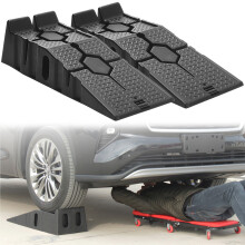 Pair of Car Ramps Heavy Duty 5 Ton GVW Low Clearance Vehicle Car Van Ramps