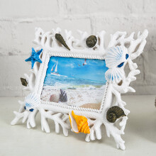 Wedding Creative Ocean Wind Coral Photo Frame 4 Inch 6 Inch 7 Inch Desktop Stage Photo Frame Mediterranean Pictures Frames