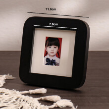 Natural Wood Small Photo Frame For Kids Gift Wedding Party Picture Frames Classic Portable Photo Frame Desktop Decor