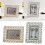 Sparkling Crystal Bead Photo Frame Rectangle Photo Display Decor Ornament 5